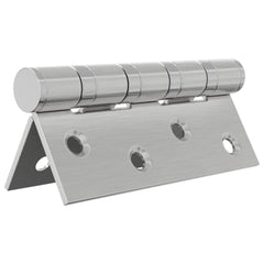vidaXL Hinge 16 pcs 100 x 78 x 13 mm Silver Steel 3