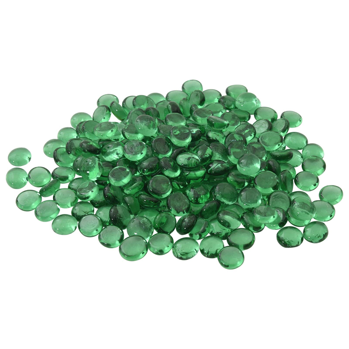 Glass Nugget 17-19 Glass 10 kg (1900-2100 pcs) Green