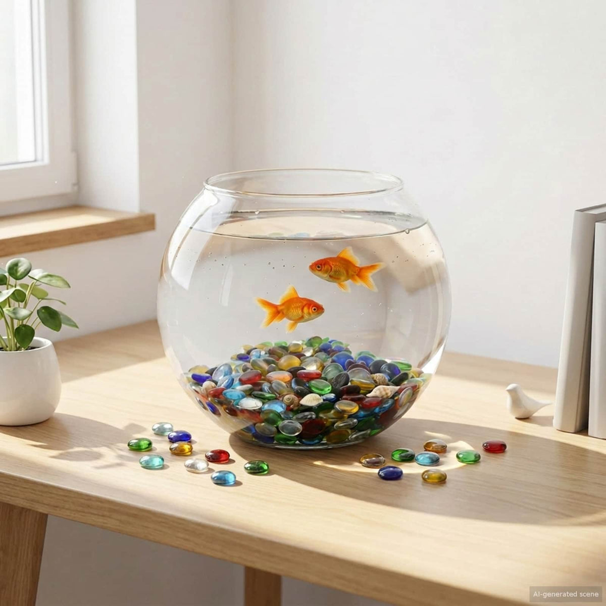 Glass Nugget 17-19 Glass 10 kg (1900-2100 pcs) Multicolour