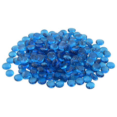 Glass Nugget 17-19 Glass 10 kg (1900-2100 pcs) Sky blue