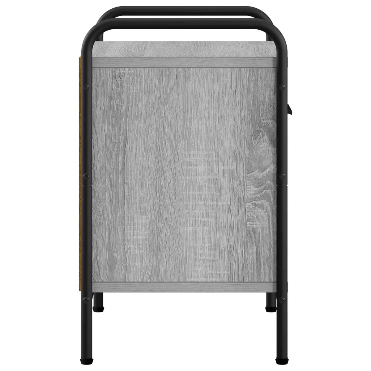 Bedside Cabinet Grey Sonoma Engineered Wood, image 5