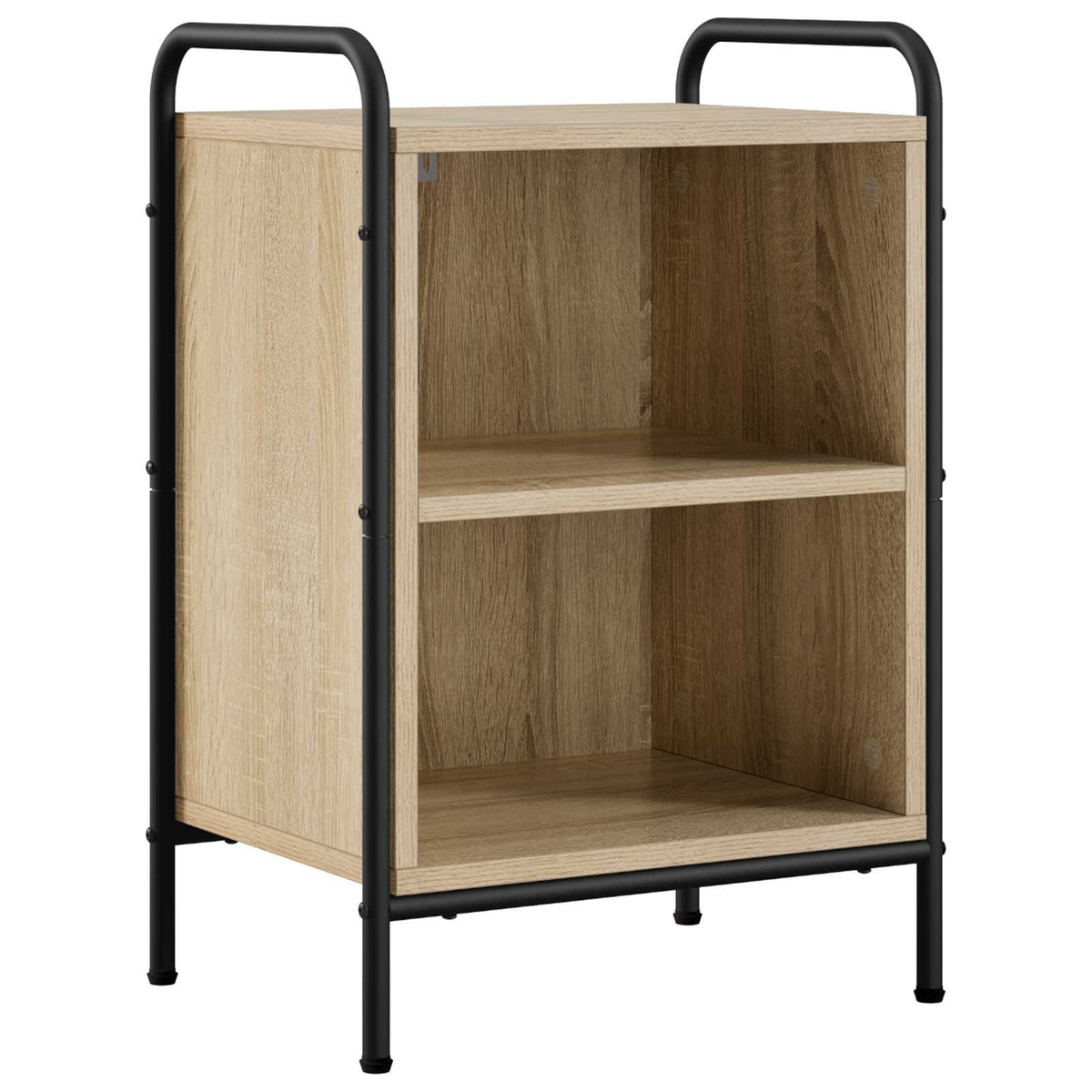 vidaXL Bedside Cabinet Sonoma Oak 40 x 30 x 60 cm Engineered Wood 2