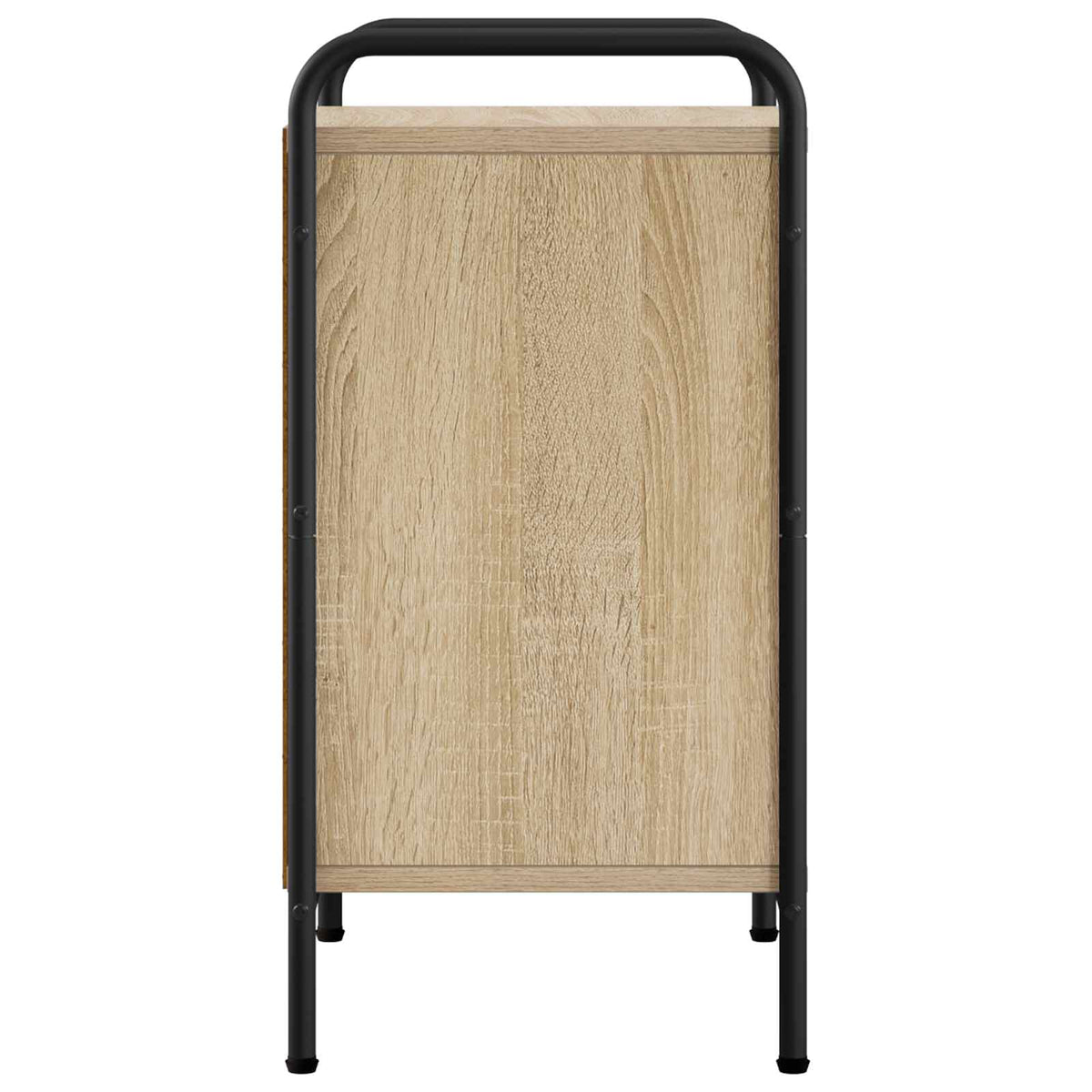 vidaXL Bedside Cabinet Sonoma Oak 40 x 30 x 60 cm Engineered Wood 4