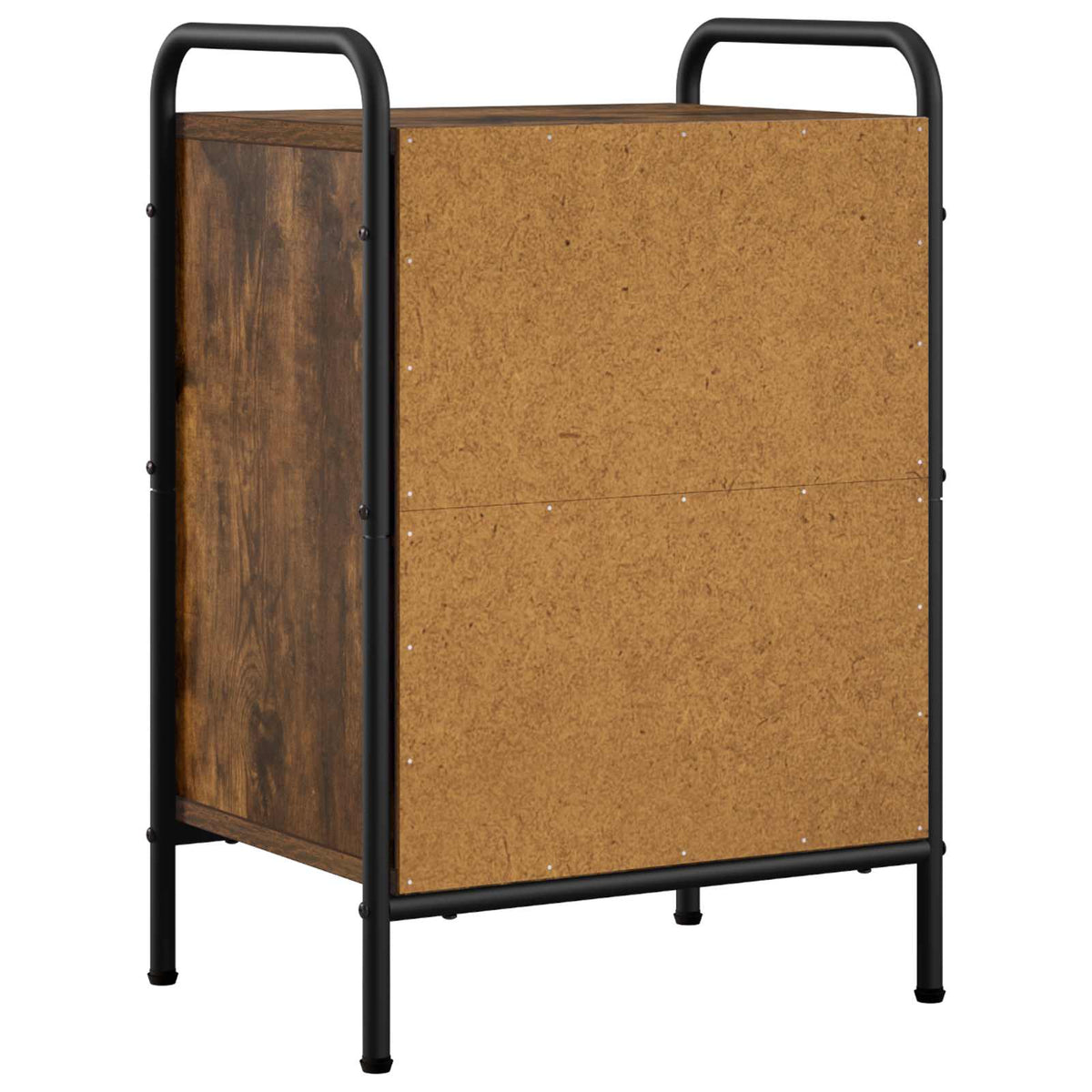 vidaXL Bedside Cabinet Smoked Oak 40 x 30 x 60 cm Engineered Wood 5