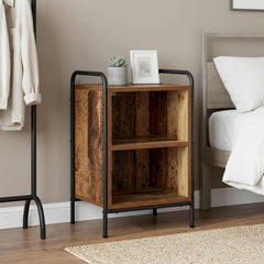 vidaXL Bedside Cabinet Old Wood 40 x 30 x 60 cm Engineered Wood 1