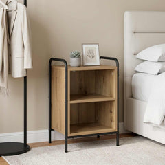 vidaXL Bedside Cabinet Artisan Oak 40 x 30 x 60 cm Engineered Wood 1