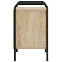 Bedside Cabinet Sonoma Oak Engineered Wood, image 5