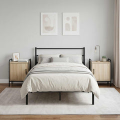 vidaXL Bedside Cabinet 40 x 30 x 50 cm Engineered Wood