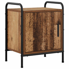vidaXL Bedside Cabinet Old Wood 40 x 30 x 50 cm Engineered Wood 2