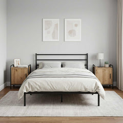vidaXL Bedside Cabinet 40 x 30 x 50 cm Engineered Wood