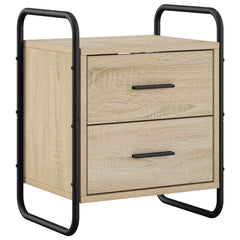 Hanging Bedside Cabinet 40 x 30 x 50 cm Sonoma oak 1