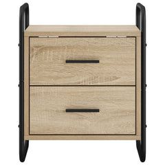 Hanging Bedside Cabinet 40 x 30 x 50 cm Sonoma oak 1