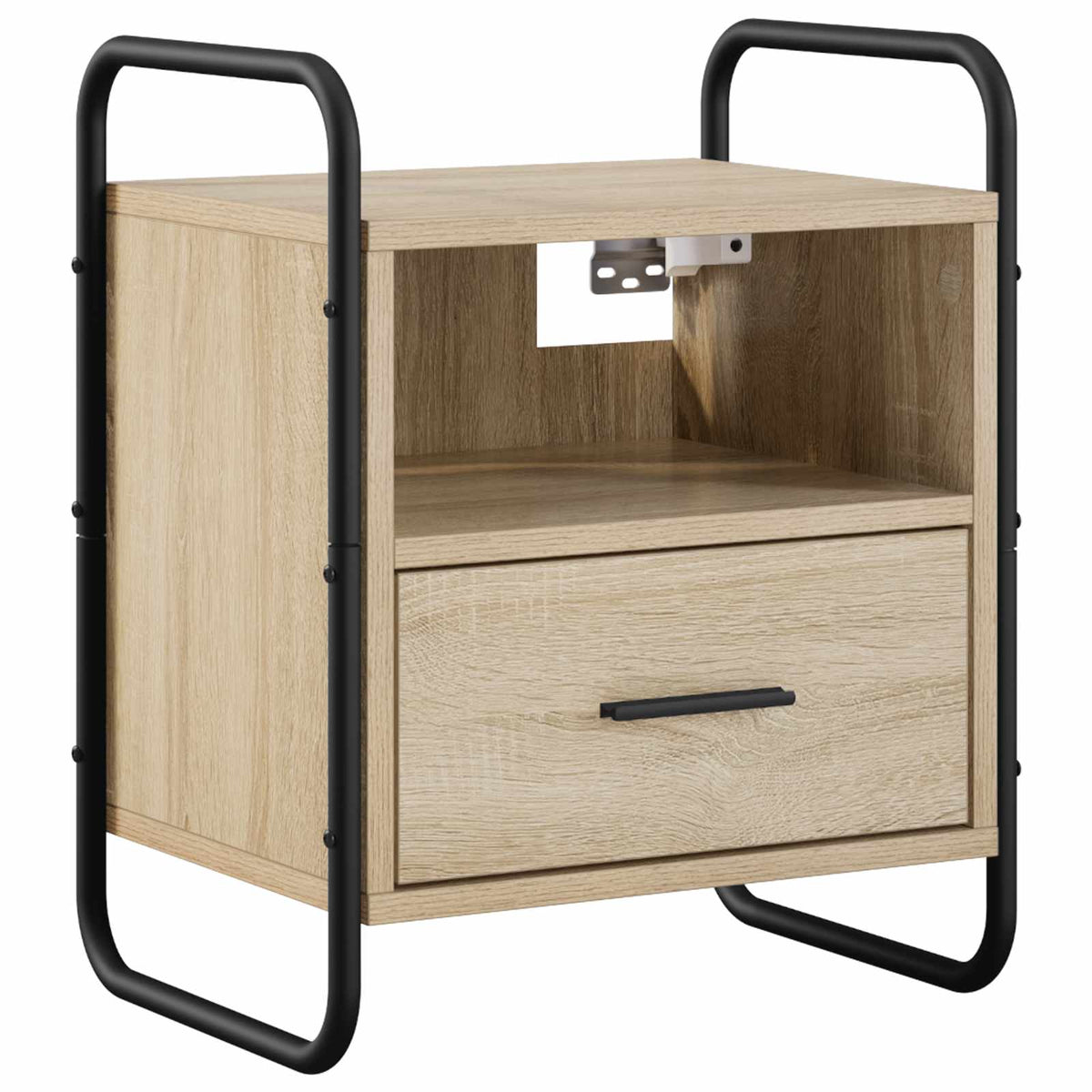 Hanging Bedside Cabinet 40 x 30 x 50 cm Sonoma oak 1