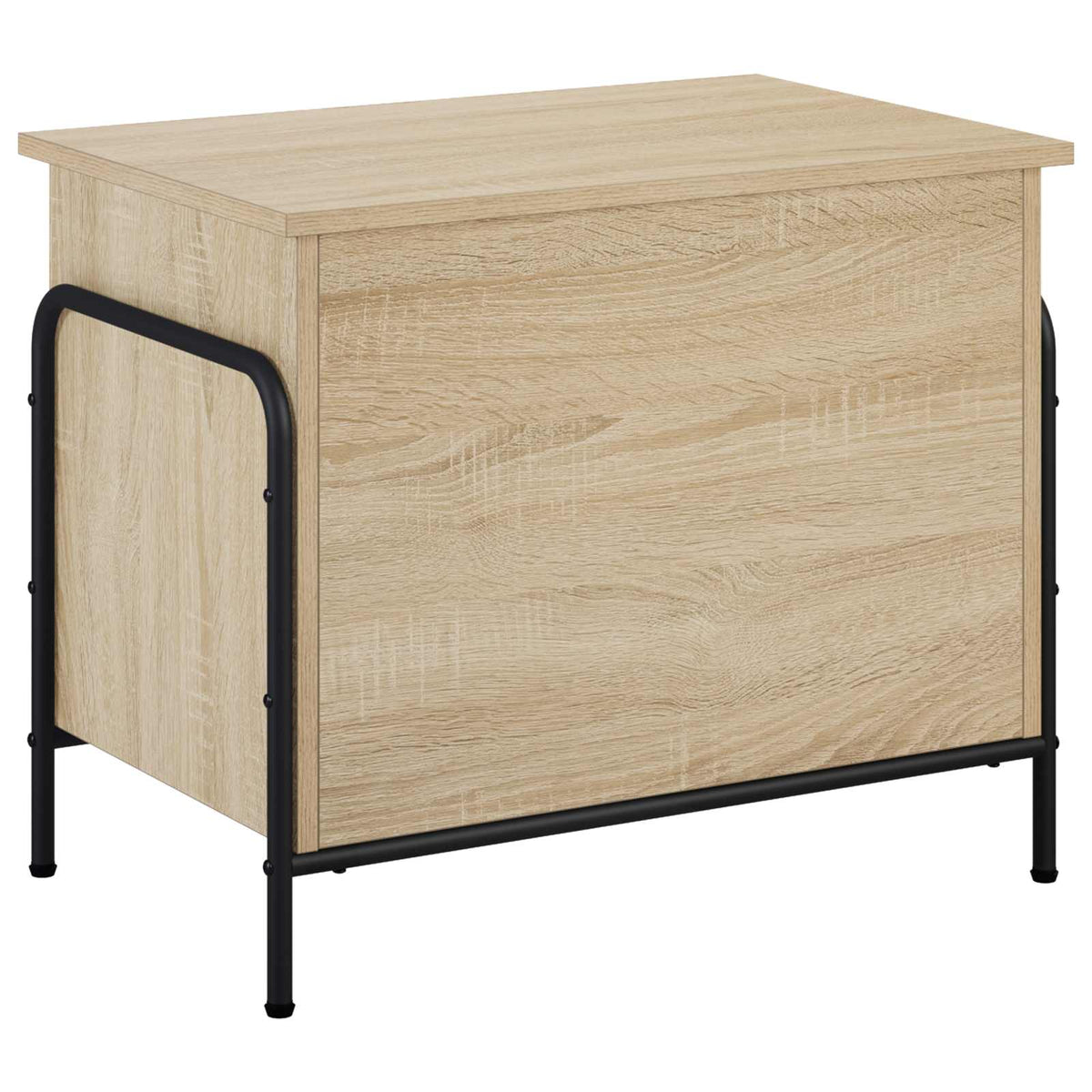 Storage Box Engineered Wood 60 x 40 x 49.5 cm Sonoma oak