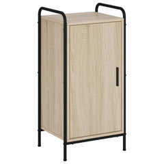 Sideboard 40 x 33 x 80.5 cm Engineered Wood with 1 Door Sonoma oak