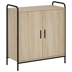 Sideboard 73 x 33 x 81 cm Engineered Wood with 2 Doors Sonoma oak