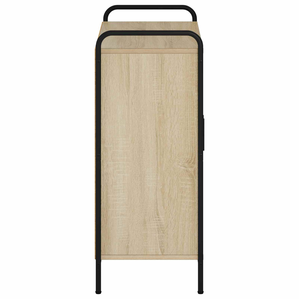 Sideboard 73 x 33 x 81 cm Engineered Wood with 2 Doors Sonoma oak