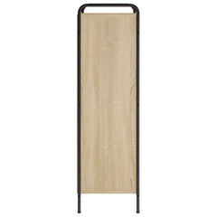 Book Cabinet Engineered Wood Sonoma oak