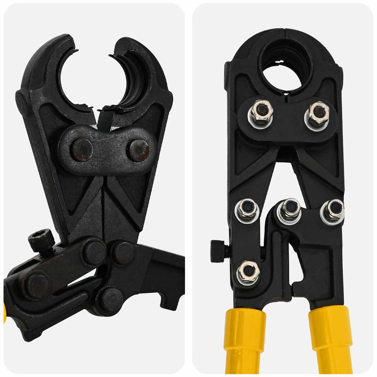 Hydraulic Pipe Crimping Tool 30 kN U16-32 V15-28 Steel Hydraulic pliers with TH/V press adapters