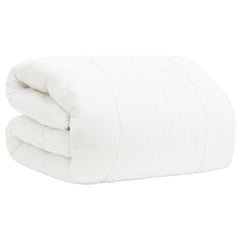 vidaXL Duvet 200x220 cm Winter 450 GSM Australian Wool White 3