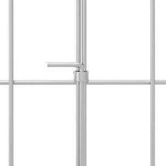 vidaXL Garden Fence with Stakes 24 pcs 55 x 50 cm Galvanised Steel 6