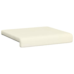 vidaXL Bench Cushion 4 pcs Corduroy Cream Depth 35 cm 5