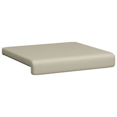 vidaXL Bench Cushion 4 pcs Textured Velvet Sand Depth 35 cm 5