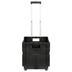 vidaXL Cart Manual Black and Red 35 x 39 x 92 cm PP and Elastomer 4