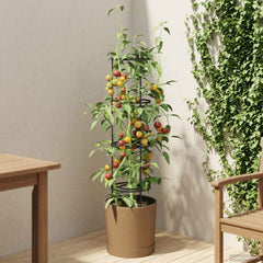 vidaXL Tomato Grower Naturo ECO Ø 39 x 139 cm WPC 1