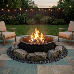 Fire Pit Ring Rusty