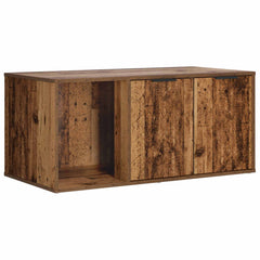 vidaXL Cat Crate Furniture Old Wood 100 x 49 x 45 cm Engineered Wood 5