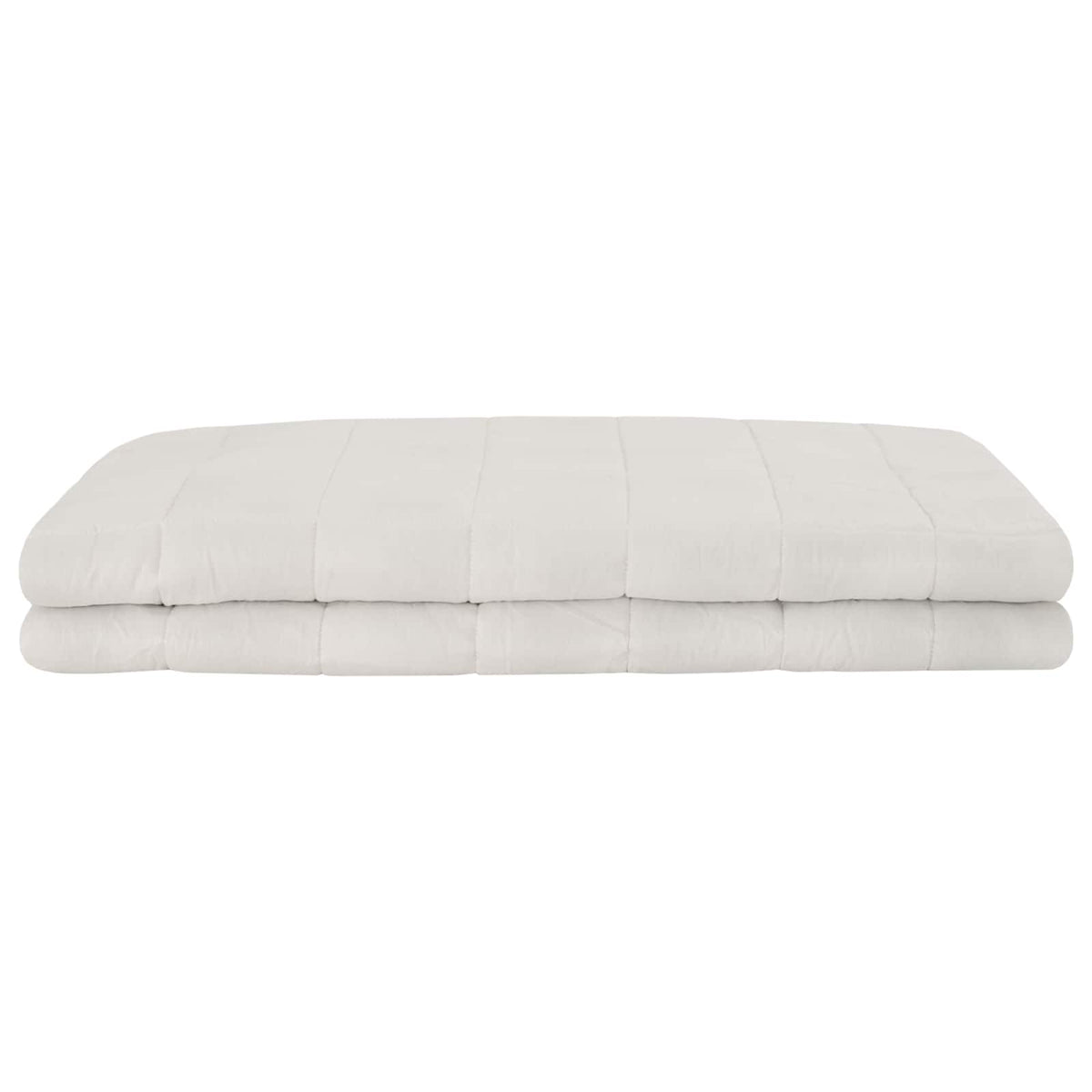 Weighted Blanket Fabric White 11 kg 155 cm 220 cm
