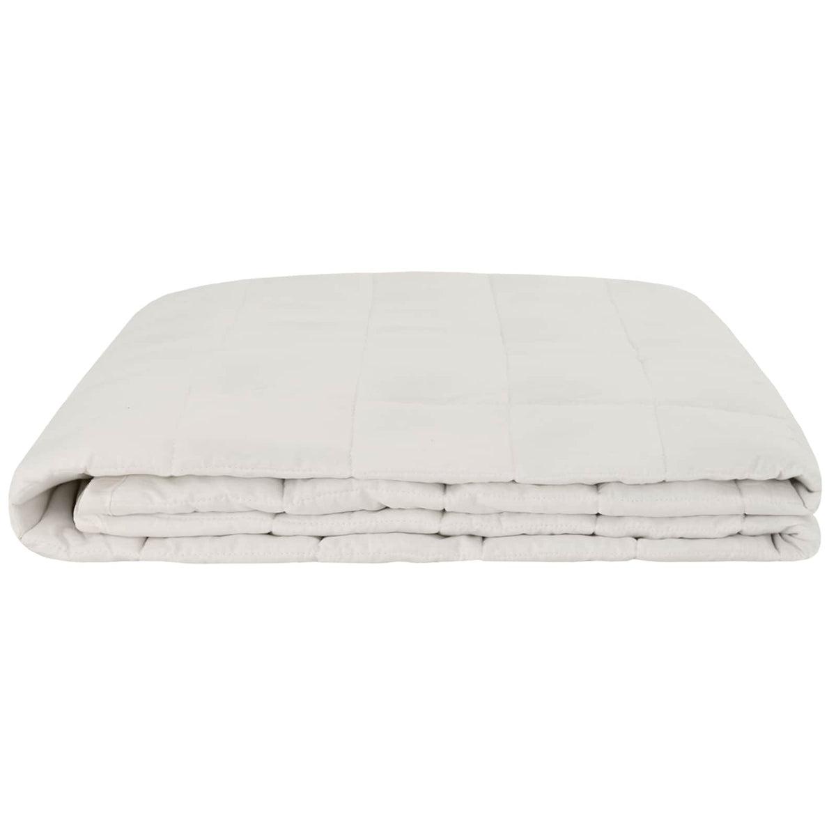 Weighted Blanket Fabric White 11 kg 155 cm 220 cm