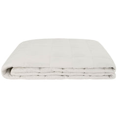 Weighted Blanket Fabric White 11 kg 155 cm 220 cm