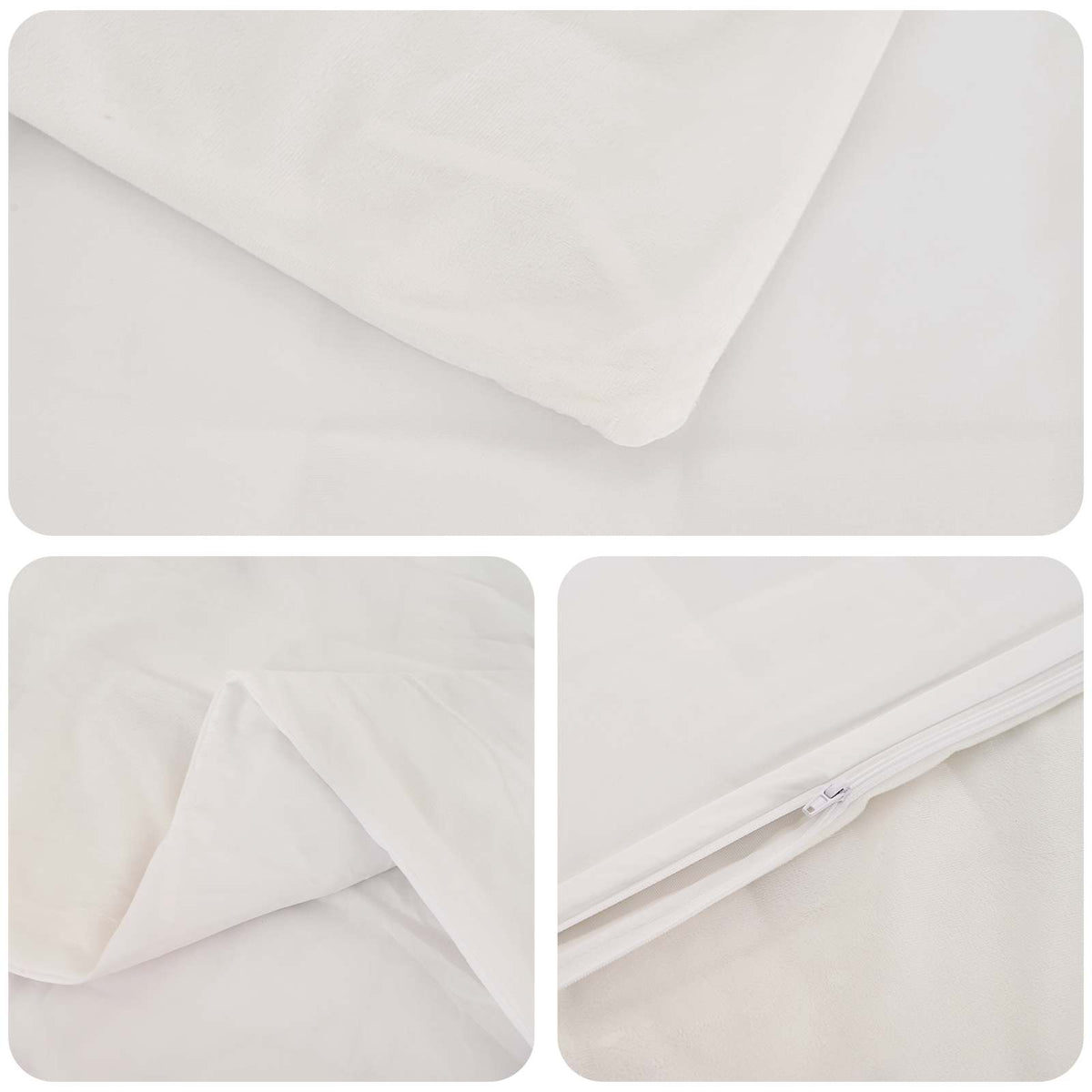 Weighted Blanket Fabric White
