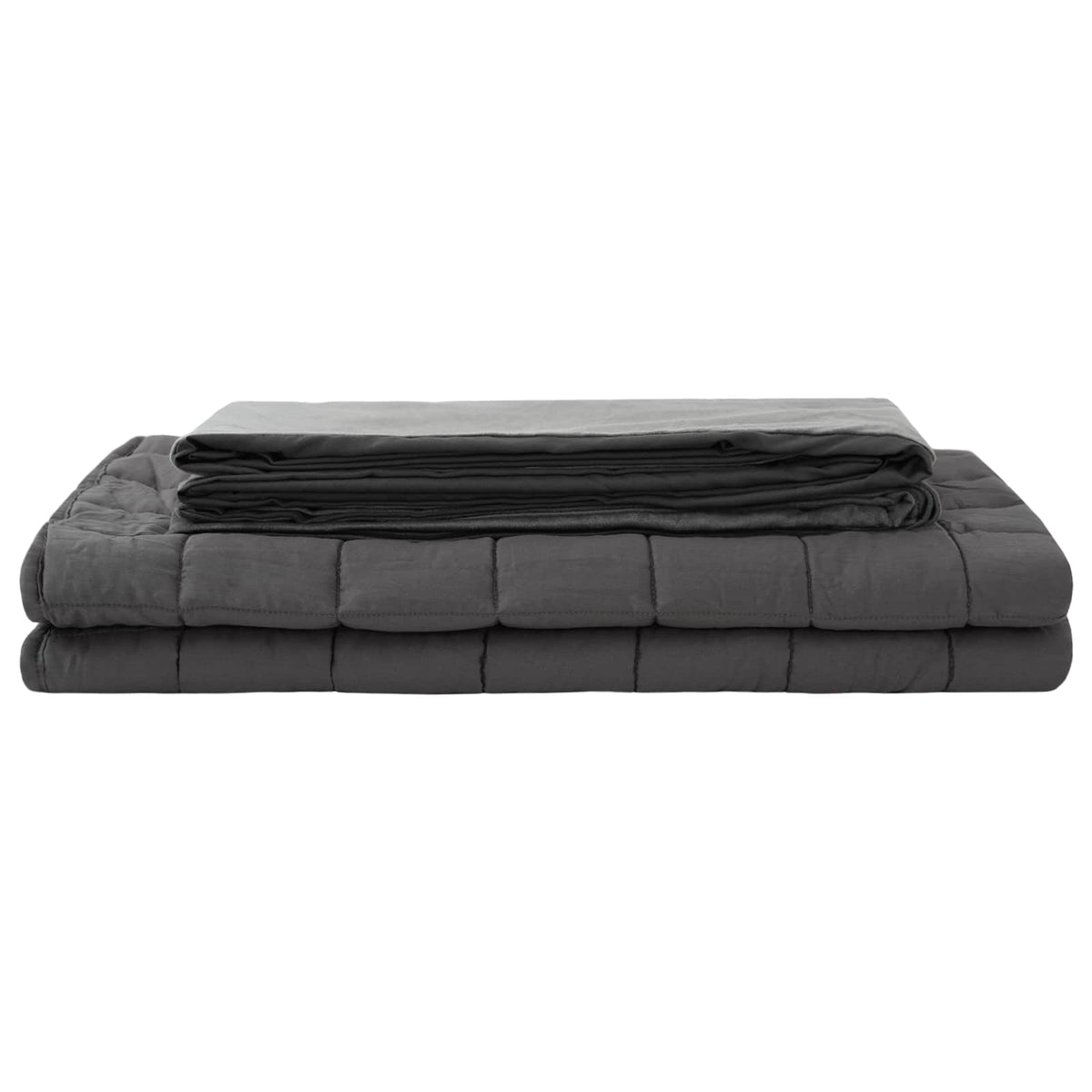 Weighted Blanket Fabric Anthracite Length 220 cm 155 cm 11 kg