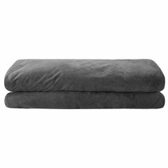 Weighted Blanket Fabric Anthracite Length 220 cm 155 cm 11 kg