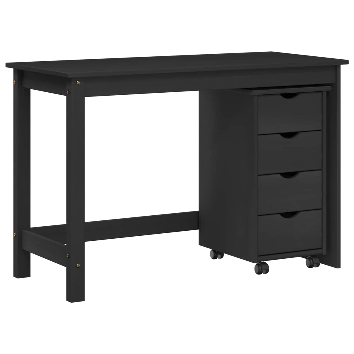 Desk Cabinet Set MOSS 2 pcs 112 x 50 x 75 cm Grey