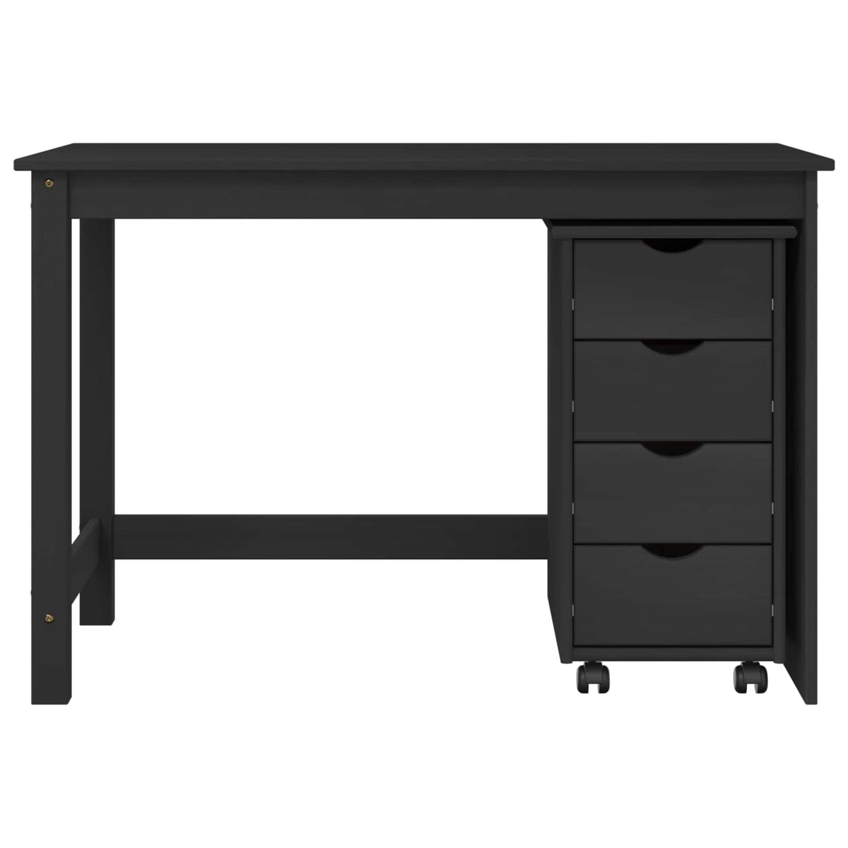Desk Cabinet Set MOSS 2 pcs 112 x 50 x 75 cm Grey