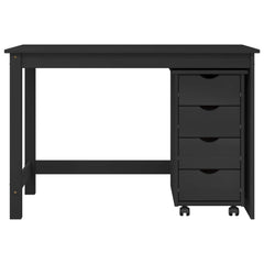 Desk Cabinet Set MOSS 2 pcs 112 x 50 x 75 cm Grey