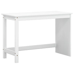 Desk and Rolling Cabinet Set MOSS 2 pcs White