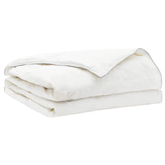 vidaXL Duvet and Pillow Set 2 pcs 152x203 cm Summer 200 GSM Wool White 4