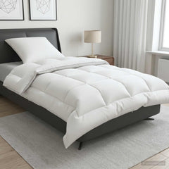 vidaXL Duvet and Pillow Set 2 pcs 150x200 cm 4 Seasons 300 GSM Wool 1