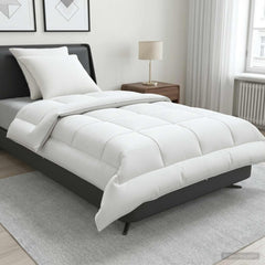 vidaXL Duvet and Pillow Set 3 pcs 155x220 cm Summer 200 GSM Wool White 1