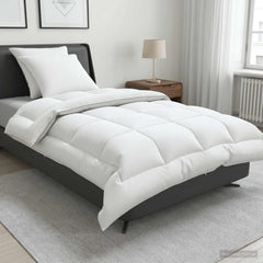 vidaXL Duvet and Pillow Set 3 pcs 135 x 220 cm 4 Seasons 300 GSM Wool 1
