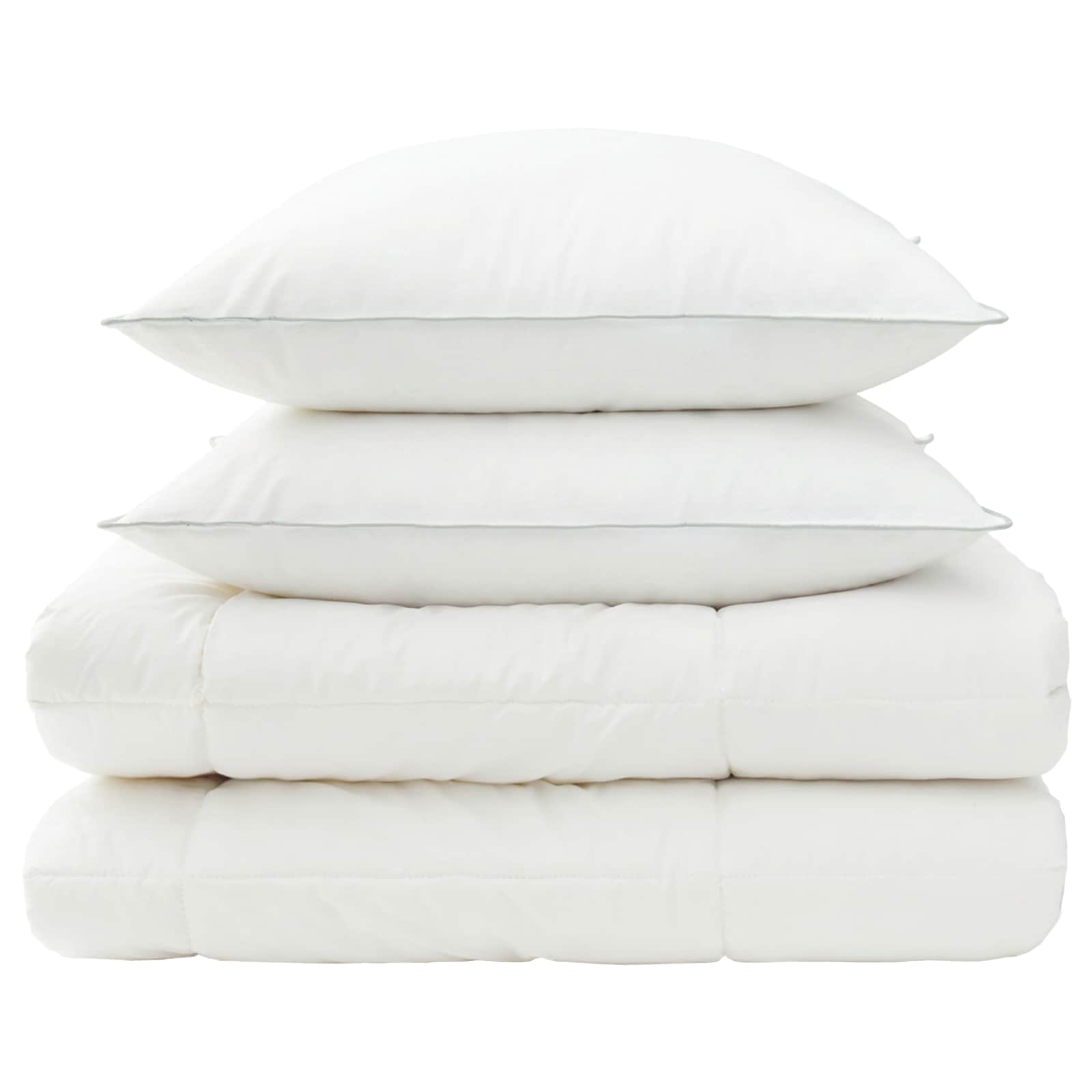 vidaXL Duvet and Pillow Set 3 pcs 140 x 220 cm 4 Seasons 300 GSM Wool 6