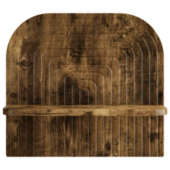 vidaXL Wall Shelf 2 pcs Smoked Oak 41 x 13.5 x 37.5 cm Engineered Wood 4