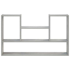 vidaXL Wall Shelf Concrete Grey 100 x 17 x 60 cm Engineered Wood 3