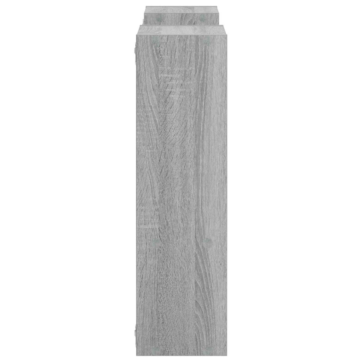 Wall Shelf Grey Sonoma Engineered Wood, image 4