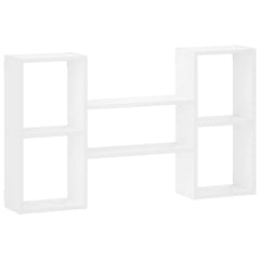 Wall Shelf 102 x 17 x 59 cm Engineered Wood White